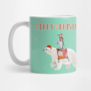 Polarbear Merry Christmas Mug